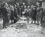 Podczas 63 dni walk zginęło wielu powstańców. Na zdjęciu: pogrzeb 15-letniego Zbigniewa Banasia, ps. Banan (zm. 17 sierpnia 1944 r.) – polskiego harcerza, członka Szarych Szeregów