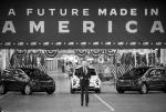 Joe Biden w zakładzie produkującym samochody elektryczne General Motors Factory ZERO, Detroit, listopad 2021 r. AFP