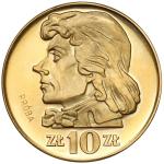 Unikatowa złota moneta z 1969 roku