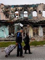 Ruiny wyzwolonego Iziumu. Rosjanie coraz częściej niszczą infrastrukturę cywilną