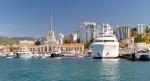 Port w Soczi już nie zarabia na zamożnych zagranicznych turystach z wycieczkowych gigantów