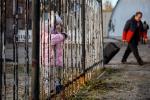 Obóz dla ukraińskich uchodźców wojennych w Zaporożu