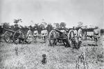 I wojna światowa w Afryce: niemieccy askarysi pozują do zdjęcia przy działach artyleryjskich