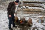Zimowe wyposażenie: przenośne piecyki opalane drewnem szykowane dla ukraińskich żołnierzy
