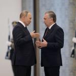 Prezydenci Rosji i Uzbekistanu Władimir Putin i Szawkat Mirzijojew trzy miesiące temu na spotkaniu w Samarkandzie