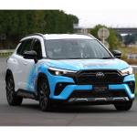 Toyota Corolla Cross H2 Concept ma klasyczny silnik spalinowy, który nie jest napędzany benzyną, ale wodorem.