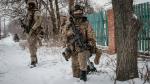 Żołnierze elitarnego ukraińskiego oddziału „Wiedźmin” bronią wschodniego frontu w Bachmucie