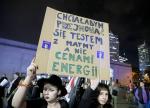 W wielu miastach Polski (na zdj. w Warszawie) odbywają się protesty w sprawie wysokich cen energii