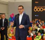 Dodatki na dzieci z programu Rodzina+ będą wynosić 800 zł – obiecuje premier Morawiecki PAP / Piotr Nowak