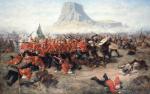 „Bitwa pod Isandlwaną”, obraz Charlesa Edwina Frippa z 1885 r.