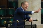Donald Tusk pojawił się w Sejmie podczas głosowania nad powołaniem komisji weryfikacyjnej