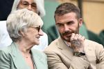 David Beckham oglądał mecz Igi Świątek w towarzystwie swojej mamy