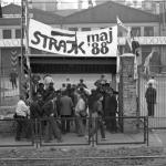 Strajk w Stoczni Gdańskiej, maj 1988 r.