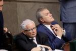 Jarosław Kaczyński i Piotr Gliński zachowali swje immunitety