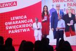 Lewica chciałaby podpisania paktu sejmowego. Ale na razie inne partie o tym nie myślą. Na zdjęciu: jeden z liderów Nowej Lewicy Robert Biedroń i posłanka Joanna Scheuring- -Wielgus na sobotniej konwencji