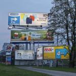 Warszawa, 09.05.2015. Reklama na billboardach w mieúcie. (rg/awol) PAP/Rafa Guz