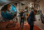 Wydarzeniu towarzyszyła wystawa „Dookoła na dwa koła” o historii turystyki rowerowej w Polsce, Muzeum Sportu i Turystyki