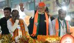 Premier Narendra Modi wsparł kampanię wyborczą BJP w stanie Telangana, ale tam jego partia zdecydowanie przegrała