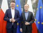 Szymon Hołownia i Donald Tusk są zwycięzcami roku 2023 w polskiej polityce