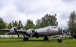 Radziecki bombowiec strategiczny Tupolew Tu-4 w Centralnym Muzeum Sił Powietrznych Federacji Rosyjskiej w Monino