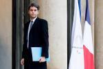 French Prime Minister Gabriel Attal arrives for the weekly cabinet meeting at the presidential Elysee Palace in Paris, on January 12, 2024. (Photo by Ludovic MARIN / AFP)