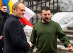 Kijów, gdzie Donald Tusk spotkał się z Wołodymyrem Zełenskim, był celem pierwszej wizyty zagranicznej polskiego premiera po powołaniu nowego rządu