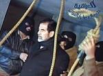 Telewizyjna relacja z egzekucji Saddama Husajna. Byłego dyktatora Iraku powieszono 30 grudnia 2006 r.