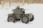 Sterowany miniczołg ma być postrachem dla rosyjskiej armii. Testy nowatorskiej maszyny trwają