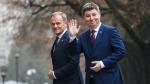 Premier Domald Tusk i szef jego kancelarii Jan Grabiec reorganizują KPRM