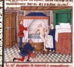 Przez całe średniowiecze bardzo ważne było zażywanie kąpieli i dotyczyło to wszystkich stanów. Zapewne dlatego przywoływane przez kronikarzy postaci świętych niemyjących się przez całe życie stanowiły takie kuriozum