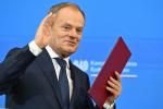 Premier Donald Tusk najbardziej może być zadowolony z polityki zagranicznej rządu i odblokowania środków z KPO Radek Pietruszka/pap