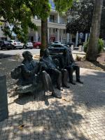 Jan Karski, Jerzy Lerski i Jan Nowak-Jeziorański – pomnik Três Emissários Polacos (Trzech Polskich Emisariuszy) w portugalskim Estoril