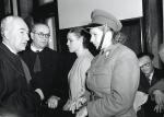 Proces „królowej nylonu” Stefanii Husiatyńskiej (trzecia od lewej). Warszawa, kwiecień 1958 r.