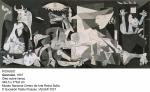Pablo Picasso, „Guernica” (1937 r.). 26 kwietnia 1937 r. nad miastem pojawiło się ok. 30 samolotów z niemieckiego Legionu Condor i kilka z włoskich sił powietrznych. Bombardowanie trwało trzy godziny