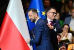 Władysław Kosiniak-Kamysz i Szymon Hołownia z wyniku wyborów do PE mogą nie być tak zadowoleni jak po ubiegłorocznych do Sejmu i Senatu