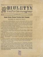 „Biuletyn Informacyjny” z 19 stycznia 1945 roku z rozkazem gen. Leopolda Okulickiego „Niedźwiadka” o rozwiązaniu Armii Krajowej muzeum ii wojny światowej