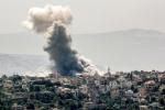 Libańskie miasto Chijam po ataku izraelskiego lotnictwa 8 czerwca