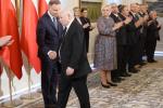 Jarosław Kaczyński szuka niesamodzielnego kandydata na prezydenta RP. Na zdjęciu z Andrzejem Dudą