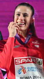 Natalia Kaczmarek to wicemistrzyni świata w biegu na 400 m, która pobiła rekord Polski Ireny Szewińskiej