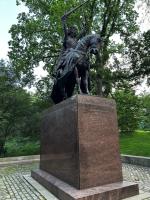 Pomnik króla Władysława Jagiełły w Central Parku, zaprojektowany przez Stanisława K. Ostrowskiego