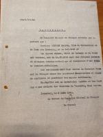 Jedna z „przepustek do życia” podpisana przez Wojciecha Rychlewicza. Żydzi posiadający taki dokument mogli ubiegać się o wizy do Ameryki lub Palestyny