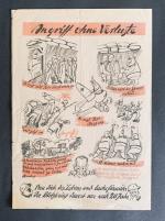 Jedna ze stron fikcyjnej gazetki „Der Klabautermann” nr 3 (13), styczeń 1943 r.