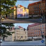 Dzięki uchwale krajobrazowej z Krakowa zniknęła zdecydowana większość wielkoformatowych bilbordów. Administratorzy strony ŁADny Kraków dokumentują oczyszczanie miasta ze szpecących reklam. Na zdjęciu kamienica przy ul. Czarnowiejskiej