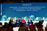 Uczestnicy debaty (od lewej): Barbara Kopeć, Diagnostyka; Adam Sanocki, Polskie Porty Lotnicze; Katarzyna Teter, Respect Energy Holding; Łukasz Szelecki, JTI Polska; Marcin Piasecki, „Rzeczpospolita”