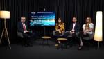 W podcaście wzięli udział (od lewej): Marcin Piasecki, „Rzeczpospolita” – prowadzący, Agnieszka Sznyk, prezeska Instytutu Innowacji i Odpowiedzialnego Rozwoju INNOWO, Tomasz Rudzik, Regional Director CEE, Euro Pool System Poland, oraz Katarzyna Kryńska, kierownik działu marketingu i produktu, Elis Textile Service