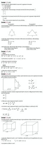 Matematyka, Model Odpowiedzi I Schemat Punktowania - Poziom Podstawowy ...