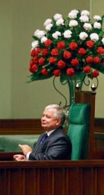 Prezydent Lech Kaczyński po raz ostatni był w Sejmie 22 września na III Zjeździe Polonii i Polaków z Zagranicy 