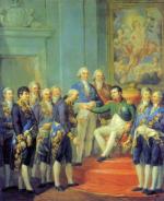 Marcello Bacciarelli, Napoleon nadaje konstytucję Księstwu