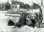 Niemieckie działo przeciwpancerne w Stalingradzie, wrzesień 1942 r.