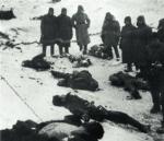Trupy Niemców pod Stalingradem luty 1943 r.